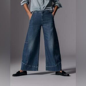 NWT Size 26 - Pilcro Full Curve High-Rise Wide-Leg Jeans